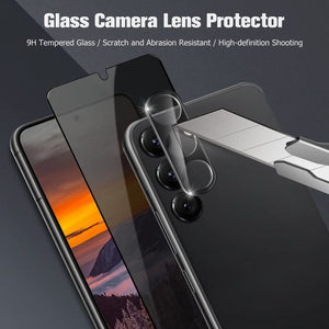 [Galaxy S23 Plus] Privacy Anti-Spy Tempered Glass Screen + Camera Protector-MyPhoneCase.com