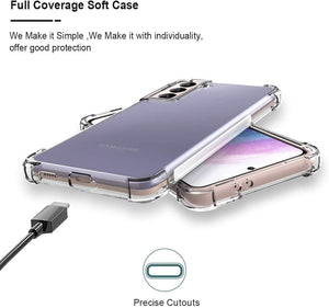 Shockproof Crystal Bumper Galaxy S21 (6.2") Case - Transparent Clear-MyPhoneCase.com