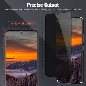 [Galaxy S23 Plus] Privacy Anti-Spy Tempered Glass Screen + Camera Protector-MyPhoneCase.com