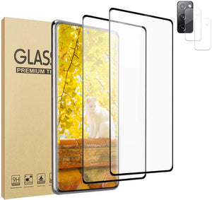 [2+2] HD Tempered Glass Galaxy S20 FE 5G Screen + Camera Protector [4-Pack]-MyPhoneCase.com
