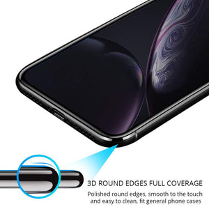 [2 Pack] Edge to Edge [iPhone XR] Tempered Glass Screen Protector-MyPhoneCase.com