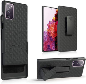 Rugged Slim Fitted Shell Cover [Galaxy S20 FE 5G] Case Belt Clip Holster OEM-MyPhoneCase.com