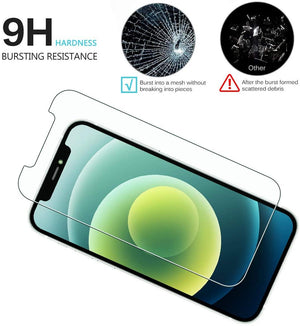 [3-Pack] Tempered Glass Screen Protector for iPhone 12 Mini (5.4")-MyPhoneCase.com