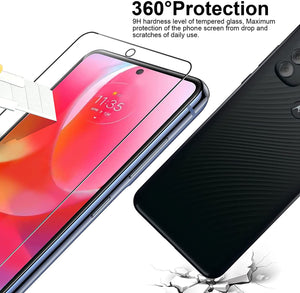 [3-Pack] Case-friendly [moto g power 2022] Tempered Glass Screen Protector-MyPhoneCase.com