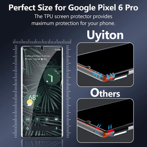 [4-Pack] Google Pixel 6 Pro TPU Screen & Camera Protectors Kit-MyPhoneCase.com