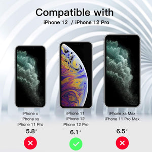 Bubble Free Tempered Glass [iPhone 12 / 12 Pro] Screen Protector [3-Pack]-MyPhoneCase.com
