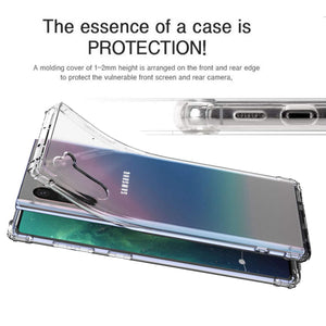 Shockproof Bumper Galaxy Note 10 Case - Transparent Clear-MyPhoneCase.com