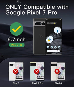 Max Armor Ring Holder Kickstand [Google Pixel 7 Pro] Case - Blue-MyPhoneCase.com