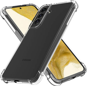 Shockproof Crystal Bumper [Galaxy S22] Case - Transparent Clear-MyPhoneCase.com