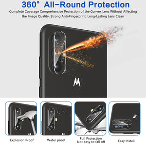 [2+2 Pack] Tempered Glass Screen / Camera Lens Protector for [moto g power 2022]-MyPhoneCase.com