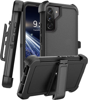 Heavy Duty Rugged Defender [Galaxy S22+ Plus] Case Belt Clip Holster-MyPhoneCase.com