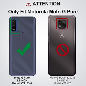 Max Armor Ring Holder Kickstand [Moto G Pure] Case - Green-MyPhoneCase.com