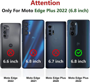 Full Body Defender [Moto Edge+ Plus 5G UW 2022] Case Holster - Black-MyPhoneCase.com