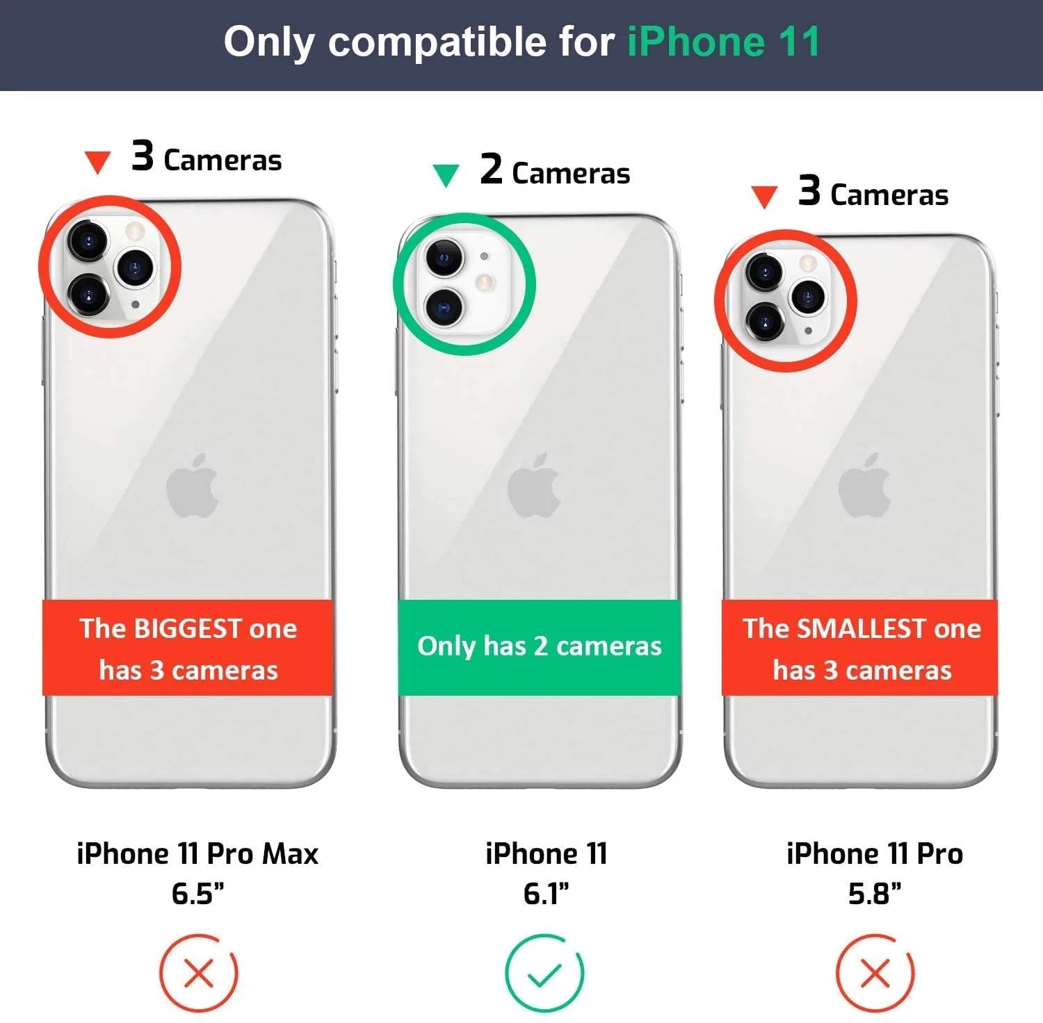 [2-Pack] iPhone 11 Anti-Spy Privacy Tempered Glass Screen Protector - MyPhoneCase.com