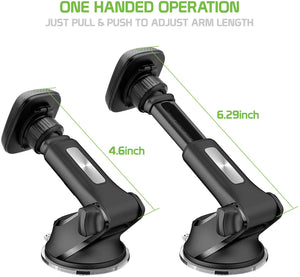 Dashboard Windshield Telescopic Long Arm Magnetic Car Mount Phone Holder-MyPhoneCase.com