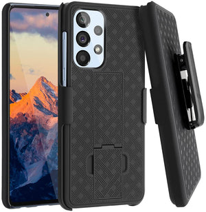OEM Fitted Shell Kickstand [Galaxy A23 5G / UW] Case Belt Clip Holster-MyPhoneCase.com