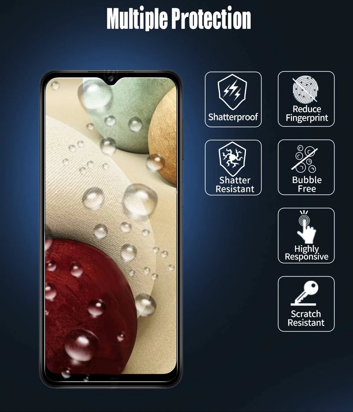 [Galaxy A53 5G / UW] Tempered Glass Screen Protector Ultra HD [2-Pack]-MyPhoneCase.com