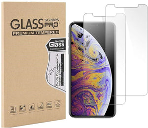 [2-Pack] Ultra Durable iPhone XS Max Tempered Glass Screen Protector-MyPhoneCase.com
