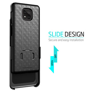 OEM Fitted Shell Kickstand [Moto G Power 2021] Case Holster Belt Clip-MyPhoneCase.com