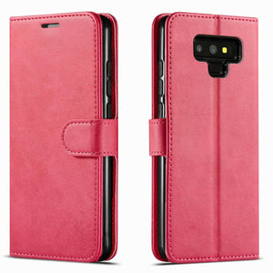 Premium Leather Flip Folio [Galaxy Note 9] Wallet Case w/ Card Holder-MyPhoneCase.com