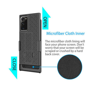 OEM Slim Shell Kickstand [Galaxy Note 20 Ultra] Case w/ Holster Belt Clip-MyPhoneCase.com