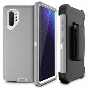 Heavy Duty Rugged Defender [Galaxy Note 10] Case Holster - Glacier-MyPhoneCase.com