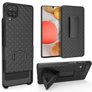OEM Fitted Shell Galaxy A42 5G Case Rugged Belt Clip Holster-MyPhoneCase.com