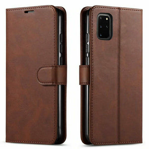 Premium Leather Flip Folio [Galaxy A03s] Wallet Case w/ Card Holder-MyPhoneCase.com