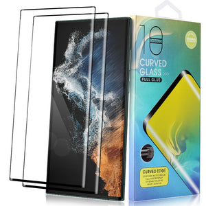 [2-Pack] Tempered Glass Screen Protector for [Galaxy S22 Ultra]-MyPhoneCase.com
