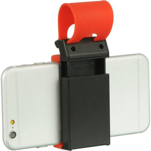 DW Universal Car Mount Holster on Steering Wheel - Red-MyPhoneCase.com