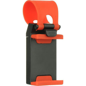 DW Universal Car Mount Holster on Steering Wheel - Red-MyPhoneCase.com