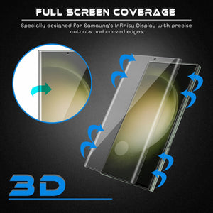 [1-Pack] Tempered Glass Screen Protector for [Galaxy S23+ Plus]-MyPhoneCase.com