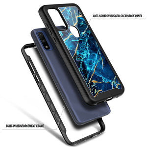 Full Body Built-In Screen Protector [Moto G Pure] Case - Sapphire-MyPhoneCase.com