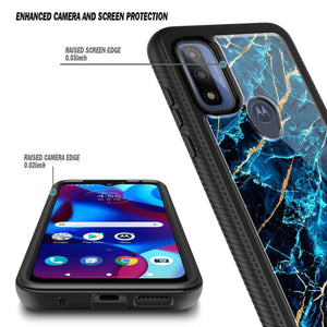 Full Body Built-In Screen Protector [Moto G Pure] Case - Sapphire-MyPhoneCase.com