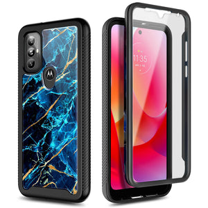 Full Body Built-In Screen Protector [moto g power 2022] Case - Sapphire-MyPhoneCase.com