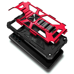 Max Armor Metal Kickstand [Galaxy A14 5G] Case - Red-MyPhoneCase.com