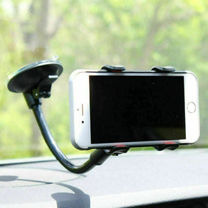 Universal Windshield 360° Car Mount Cradle X-Clip Holder Strong Suction Cup-MyPhoneCase.com