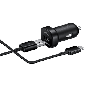 Original OEM Samsung Fast Car Charger Adapter + Type-C Cable Kit-MyPhoneCase.com
