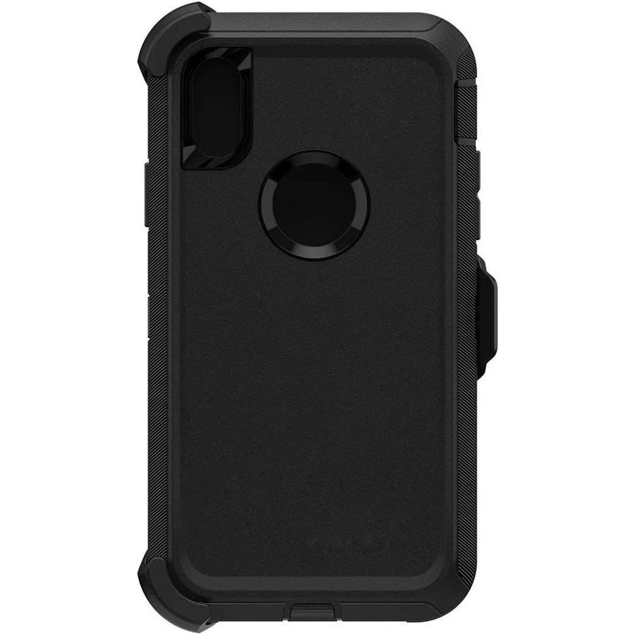 Defender Case for [iPhone XR] Case w/ Holster Belt Clip - Black-MyPhoneCase.com