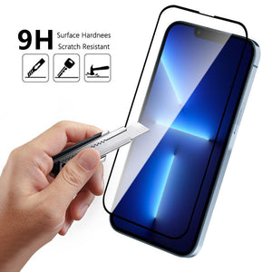 iPhone X / XS Tempered Glass Screen Protector Full Cover [2-Pack]-MyPhoneCase.com